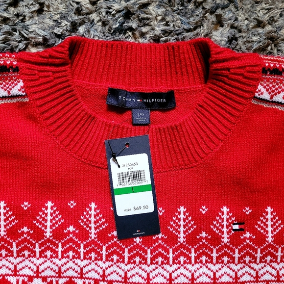 Tommy Hilfiger Christmas Sweater - Picture 4 of 8